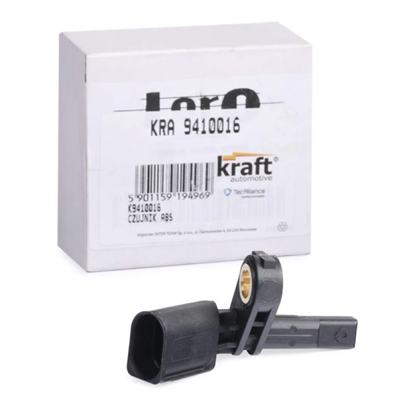 Image of KRAFT 9410016 ABS Sensor Front Axle Sensor,wheel speed (412)