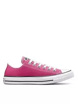 Converse Chuck Taylor All Star Desert Color Canvas Ox - Fuchsia, Size 7, Women