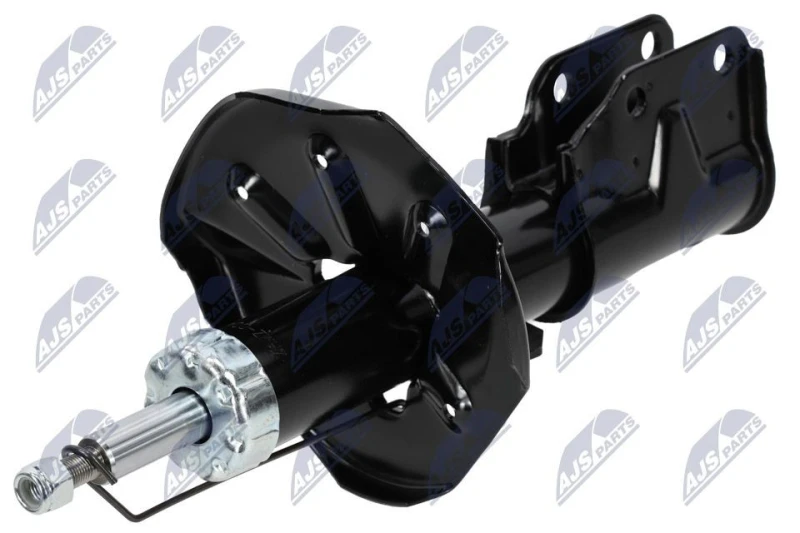 Image of NTY A-MZ-004 Shock absorber Front Axle Right, Gas Pressure, Twin-Tube, Suspension Strut, Bottom Clamp Shock Absorber (854)