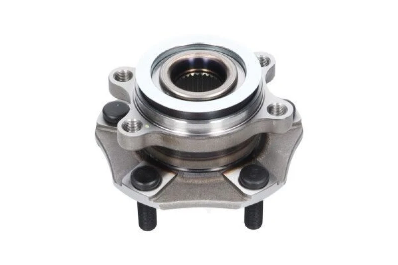 Image of KAVO PARTS WBH-10022 Wheel bearing kit Front Axle, with ABS sensor ring Wheel Bearing Kit (654)