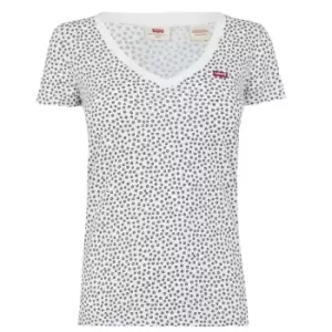 Image of Levis Perfect V Neck T Shirt - Multi