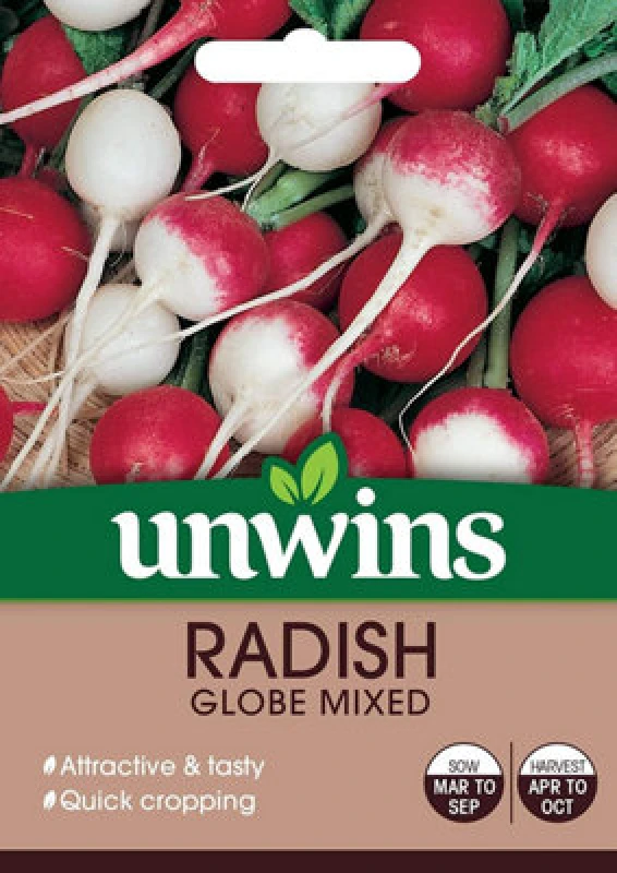 Image of Unwins Radish Globe Mixed