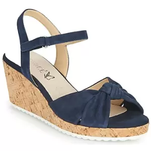 Image of Caprice 28713-857 womens Sandals in Black
