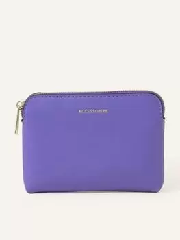 image of Accessorize Classic Coinpurse, Blue, Women