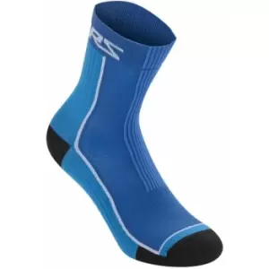 Image of Alpinestars Summer Socks 15 2020: Black/Aqua M Ap17012201097M