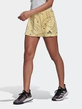 Image of adidas Club Tennis Graphic Skirt, Grey, Size 2Xs, Women
