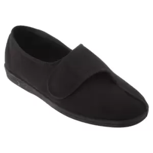 Image of Comfylux Mens Bill Water Resistant Slippers (10 UK) (Black)