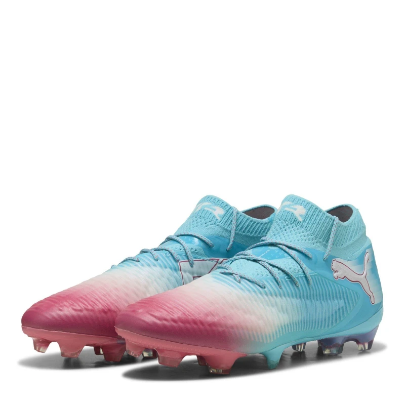 Image of Puma Future 8 Ultimate Adults Firm Ground Football Boots Blue/White male 7 (40.5)
