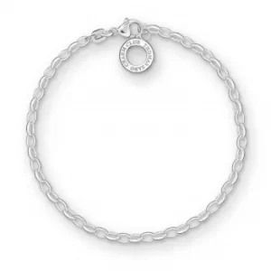 image of Thomas Sabo Bracelet 19cm Charm Carrier 925 Sterling Silver Jewellery