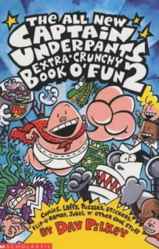 Image of The Captain Underpants Extra-Crunchy Book Ofun 2 by Dav Pilkey Paperback