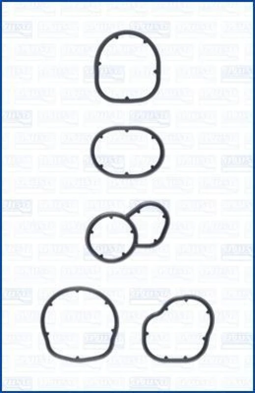 Image of AJUSA Gasket Set, oil cooler AJUSA 77010300