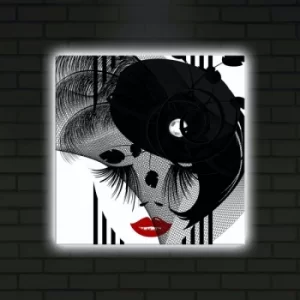 Image of 4040DACT-25 Multicolor Decorative LED Lighted Canvas Painting