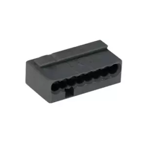 Image of WAGO 243-208 MICRO PUSH WIRE 8 Conductor 6A Splice Connector Dark...