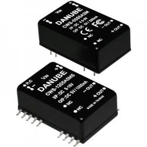 image of Danube CWS 2405A3M DCDC converter print 24 Vdc 5 Vdc 600 mA 3 W No. of outputs 1 x