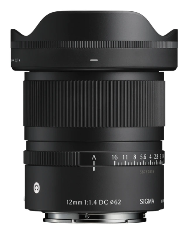 Image of SIGMA Contemporary 12mm f/1.4 DC DN Wide-angle Prime Lens - for Fujifilm, Black 085126416751
