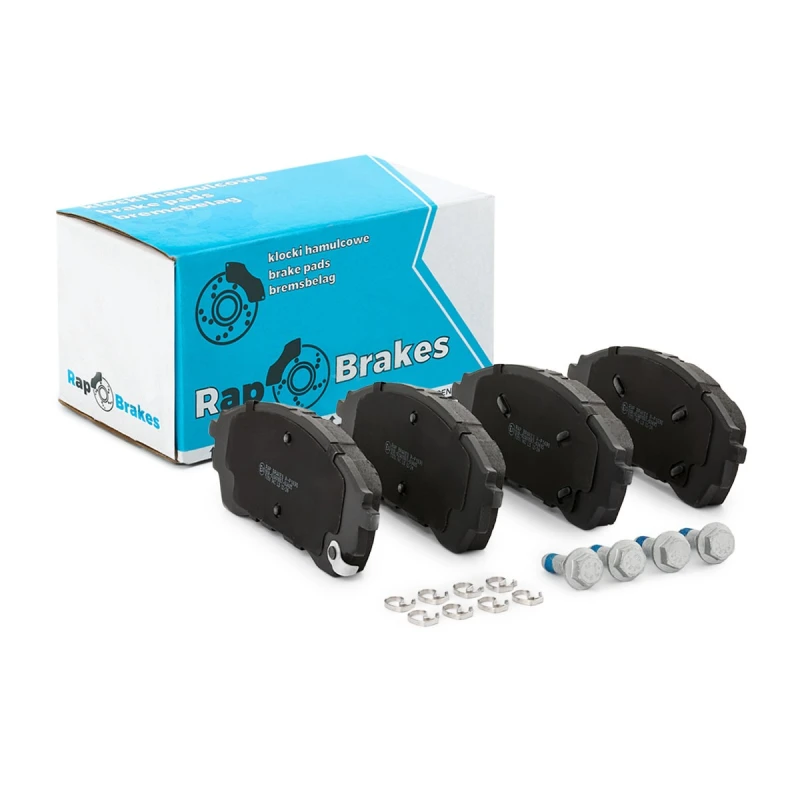 Image of RAP BRAKES R-P1690 Brake pad set Front Axle, incl. wear warning contact Brake Pad Set,disc brake (402)