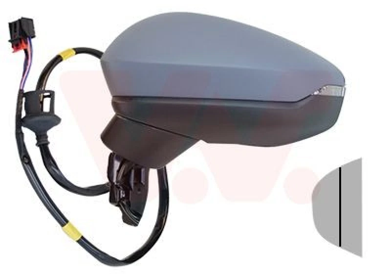 Image of VAN WEZEL Wing mirror VAN WEZEL 0367807