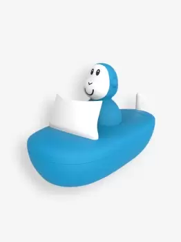Image of Matchstick Monkey Bathtime Boat Set - Blue