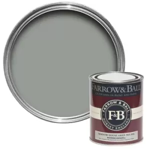 Image of Farrow & Ball Modern Eggshell Paint Manor House Gray - 750ml