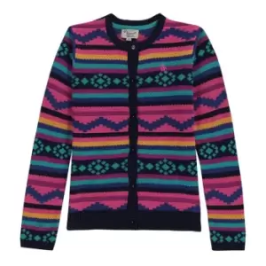 image of Original Penguin Aztec Cardigan - Multi