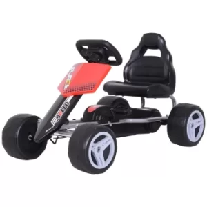 image of Homcom Racer Kids Pedal Go Kart