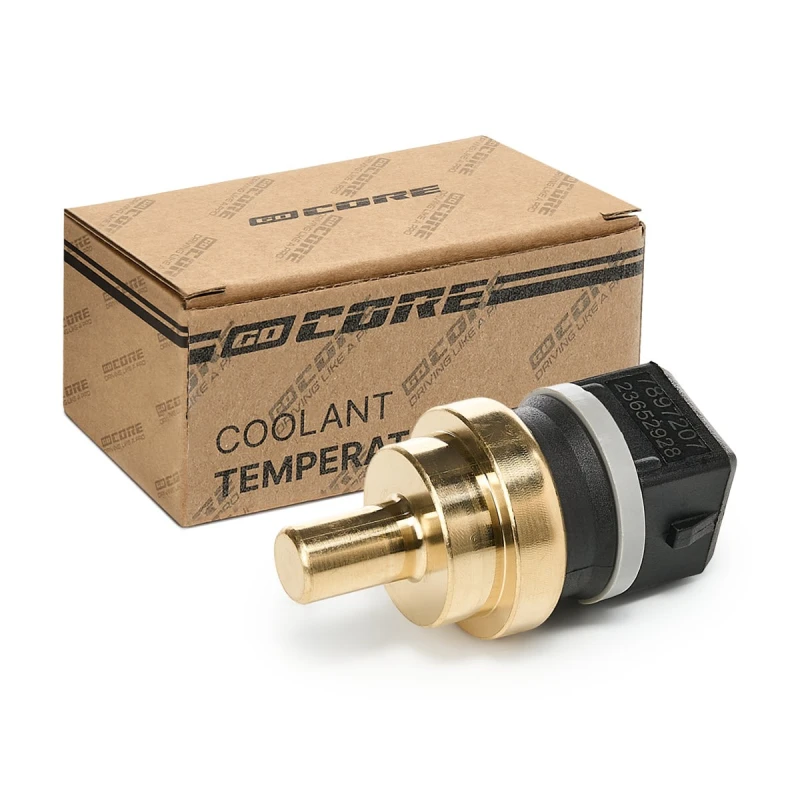 Image of goCORE GCH300063 Coolant Temperature Sensor black, with gasket/seal Coolant Temperature Sensor (830)