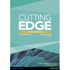 image of Cutting Edge 3rd Edition Pre-Intermediate Students' Book and DVD Pack