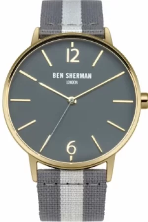 Mens Ben Sherman London Portobello Stripe Watch WB044EG