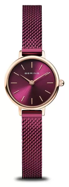 image of Bering 11022-969 Classic Womens Polished Rose Gold Watch