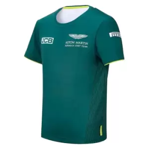 image of 2021 Aston Martin F1 Official Team T-Shirt (Kids)