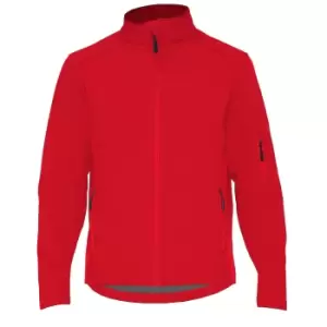Image of Gildan Mens Hammer Soft Shell Jacket (3XL) (Red)