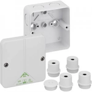 Image of Spelsberg 80790701 Joint box (L x W x H) 82 x 82 x 51mm Grey IP65