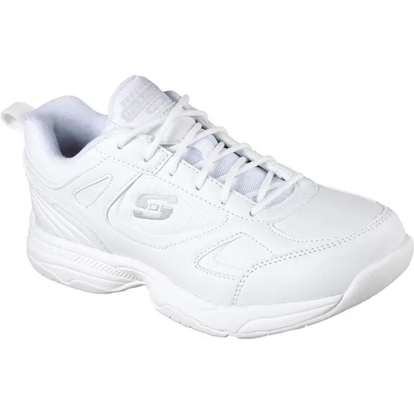 Image of Skechers Womens Dighton Bricelyn Slip Resistant Trainers UK Size 4 (EU 37) White SKE2031-WHT-4