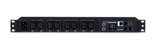 image of CyberPower PDU81005 - Monitored,Switched - 1U - Horizontal/Vertical - Black - LCD - 8 AC outlet(s)