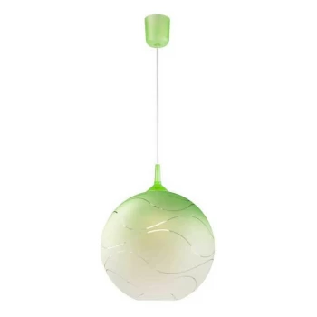 Image of Lamkur Lighting - Dome Pendants Green, 1x E27