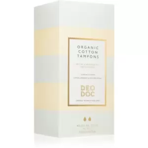 Image of DeoDoc Organic Cotton Tampons Regular Flow tampons 16 pc