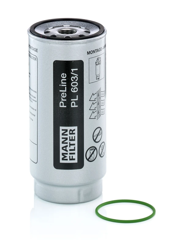 Image of Fuel filter MANN-FILTER PL 603/1 x