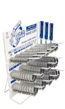 Image of Jubilee Large Clip Dispenser - Mild Steel Clips - CDU CD140MS JUBILEE