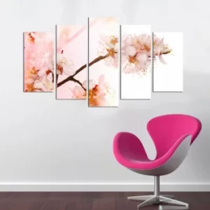 Image of 5PMDF-71 Multicolor Decorative MDF Painting (5 Pieces)