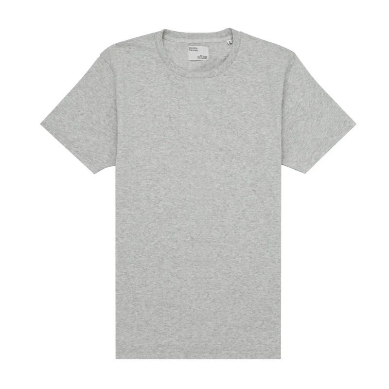 Image of Colorful Standard T-Shirt Colorful Standard Classic Organic snow melange Gris Unisex L