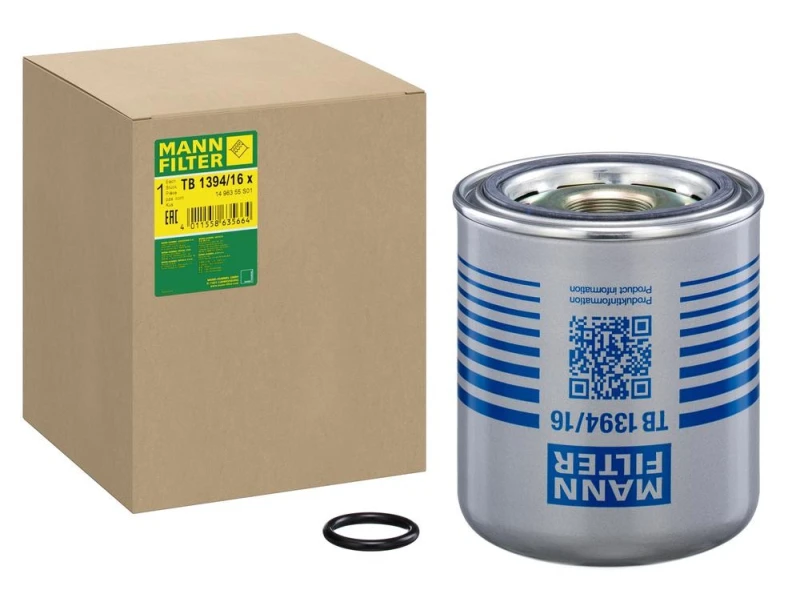 Image of Air Dryer Cartridge, compressed-air system MANN-FILTER TB 1394/16 x