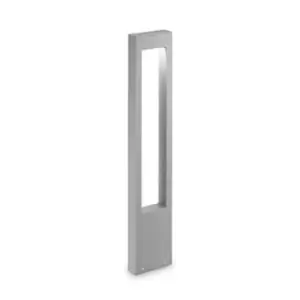 image of Vega 1 Light Outdoor Bollard Grey IP44, G9