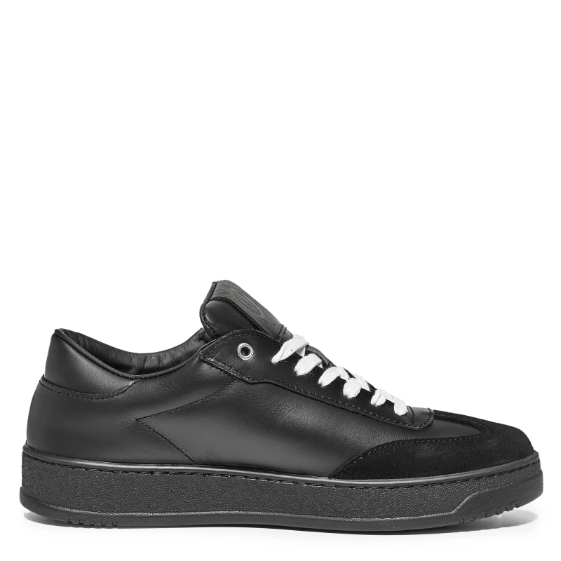 Image of Valentino Mens ValS Saturno Low-Top Trainers Black 680 male 7 (41)