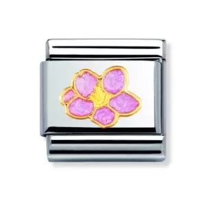 Image of Nomination Classic Hibiscus Flower Classic Charm