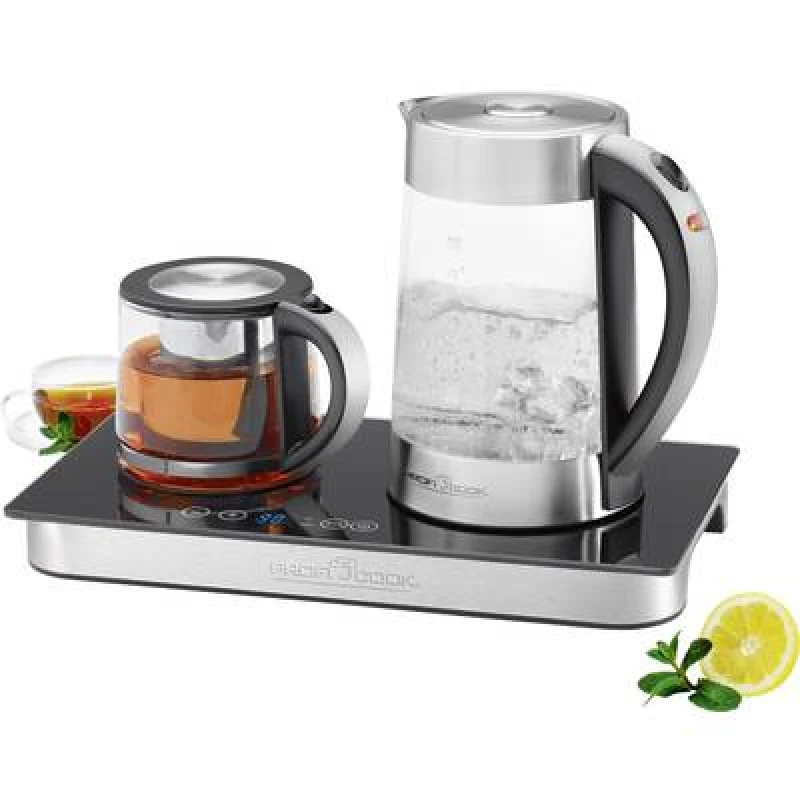 Image of CLATRONIC ProfiCook PC-TKS 1056 - 1.7 L - Black,Stainless...