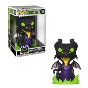 image of Disney Villains Sleeping Beauty Maleficent Dragon 10" Funko Pop! Vinyl