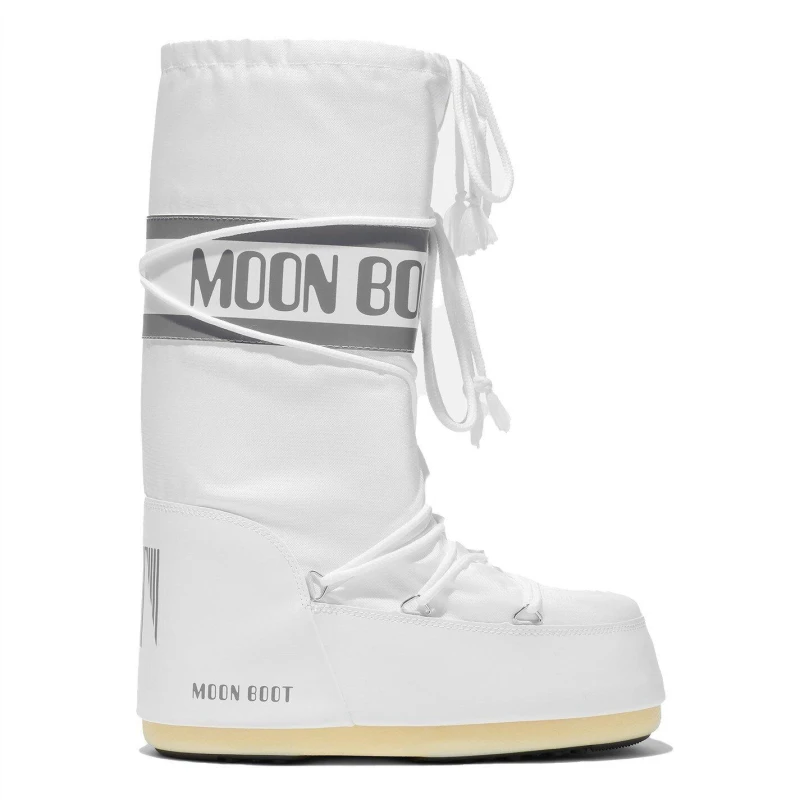 Image of Moon Boot Icon Nylon Boots White female 35/38
