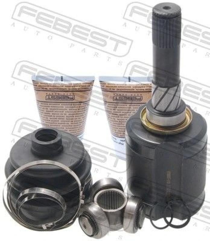 Image of FEBEST 0211-J1020GLH CV Joint Front Axle Left Joint Kit,drive shaft (5)