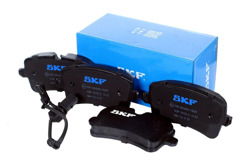 Image of SKF VKBP 90793 E Brake pad set incl. wear warning contact Brake Pad Set,disc brake (402)