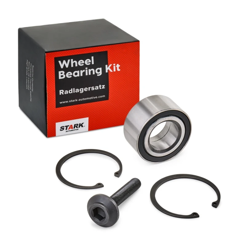 Image of STARK SKWB-0180006 Wheel bearing kit Rear Axle both sides, with screw Wheel Bearing Kit (654)